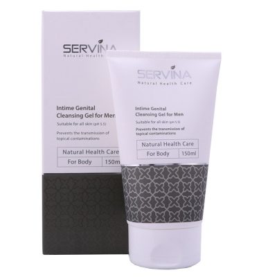 ژل بهداشتی آقایان سروینا مدل Genital حجم 150 میلی لیتر